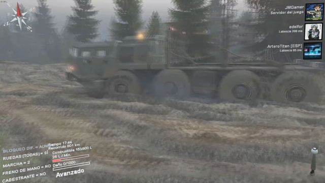 SPINTIRES ONLINE | Convoy De Volvos FMX Online | JMGamer смотреть онлайн