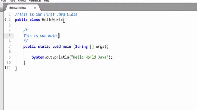 Java Beginners Tutorials #7 Types of Comments in Java смотреть онлайн