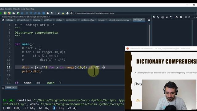 ? Dictionary Comprehension ⮞ Tutorial de Python desde Cero # 021 смотреть онлайн