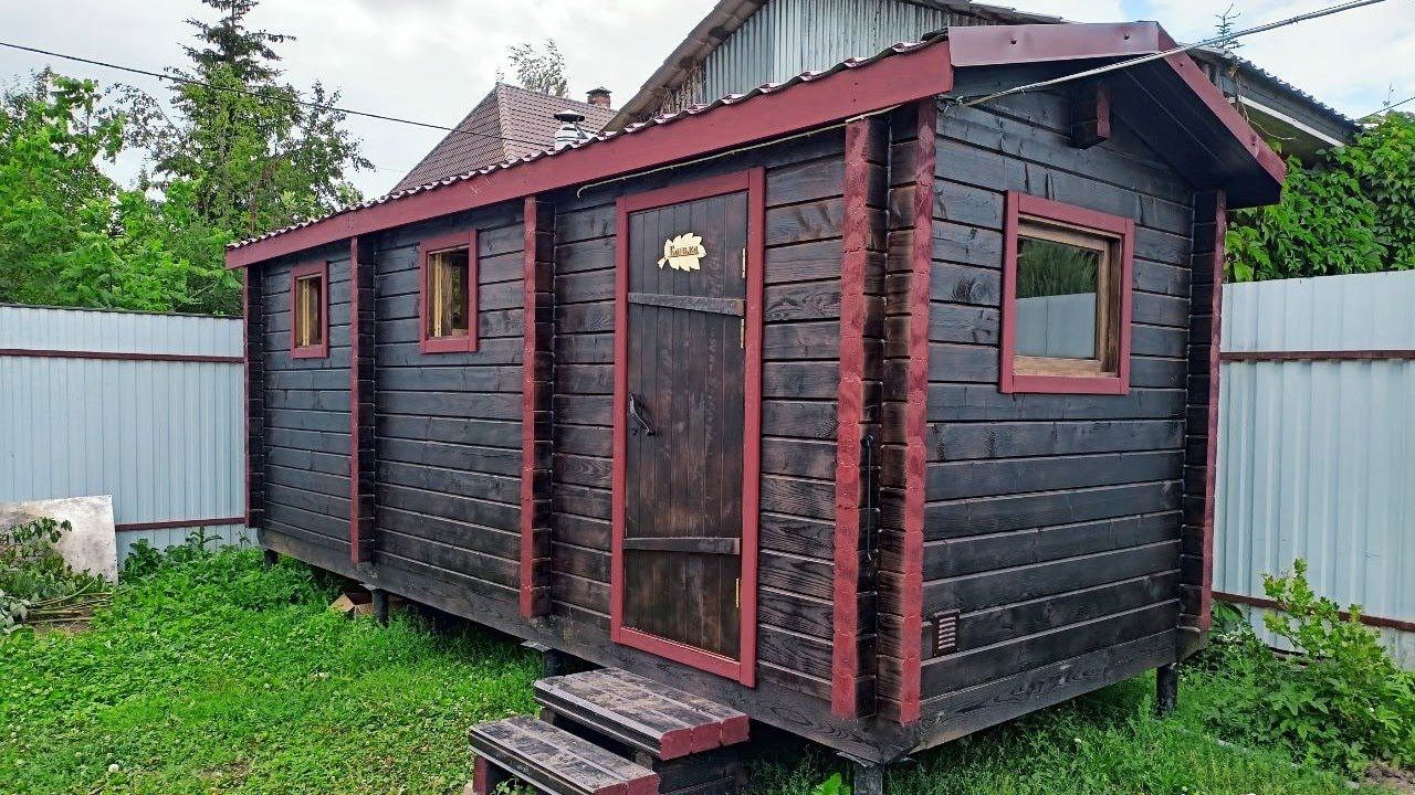 Баня из бруса под ключ. Отзыв 35. смотреть онлайн