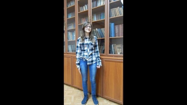 Стихотворение В.Высоцкого "Он не вернулся из боя" читает Киселева Валерия смотреть онлайн
