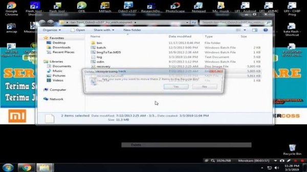 Use the Emergency recovery function in the Smart Switch PC software