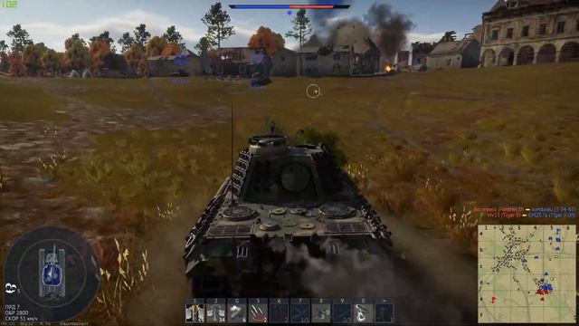 War Thunder - На немцах(задротим на Маус)№16 смотреть онлайн