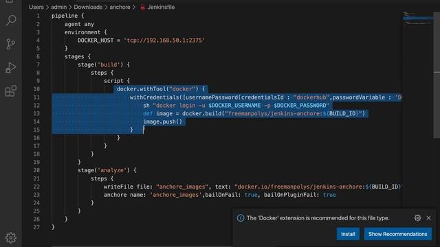CI/CD - Episode 13 : Mise en de place la sécurité des images docker avec Anchore смотреть онлайн