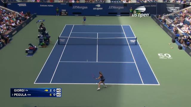 Camila Giorgi vs. Jessica Pegula Highlights | 2023 US Open Round 1 смотреть онлайн