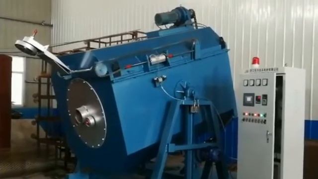 Печь цементации с вращающейся ретортой производительностью от 60 кг/час. смотреть онлайн