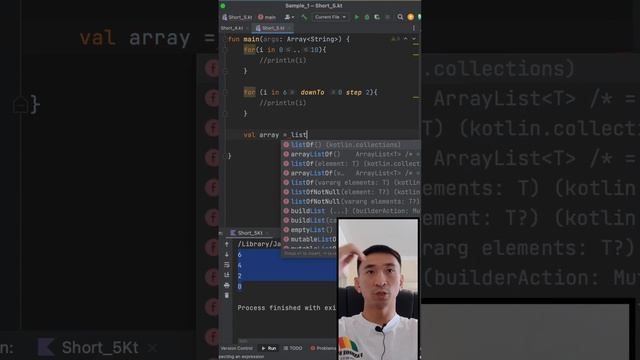 Kotlin Short #5 Цикл смотреть онлайн