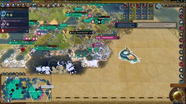 This SINGLE WONDER wins me the entire game - over 3,000 tourism! #5 Deity Persia (Civ 6 FP) смотреть онлайн