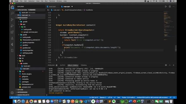 Flutter Sinhala Tutorial #6 - Render Firebase data to Frontend смотреть онлайн