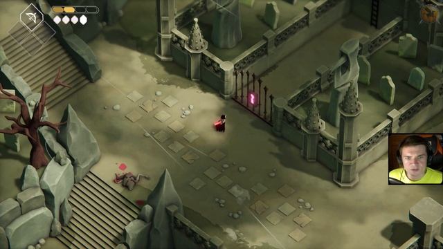 Souls-like игра, в которой играешь вороной. [Death's Door] ? Давай посмотрим смотреть онлайн