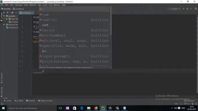29: How do I check whether a number is Automorphic or not using Python programming (Hindi): смотреть онлайн