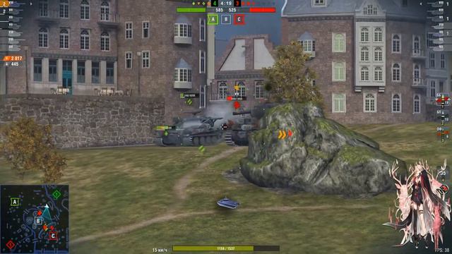 Получае МАСТЕРА на новой карте T28 Defender World of tanks blitz смотреть онлайн