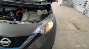 Nissan Note E-POWER мощные Леды в теплом свете в 6 раз ярче галогенной лампы  ZORKiY R8 Max Power