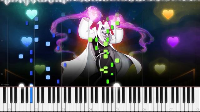 Undertale // Finale | LyricWulf Piano Tutorial on Synthesia // OST 80 смотреть онлайн