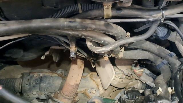 Honda Civic 5D снятие впускного коллектора.