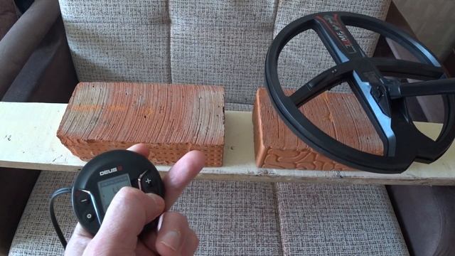 XP Deus 2 Vs XP Deus монета и кирпич показания Vdi