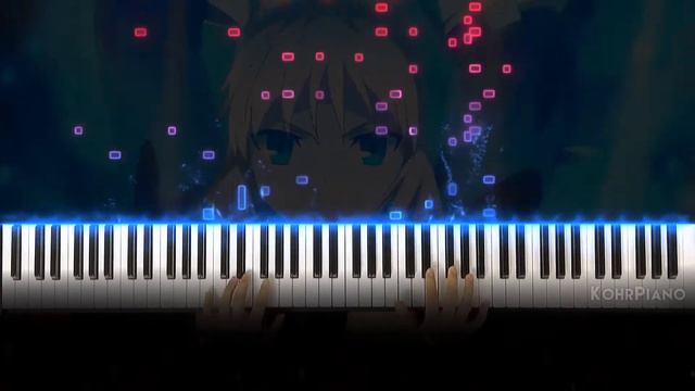 Fate Zero OP Piano - Oath Sign by LiSA смотреть онлайн