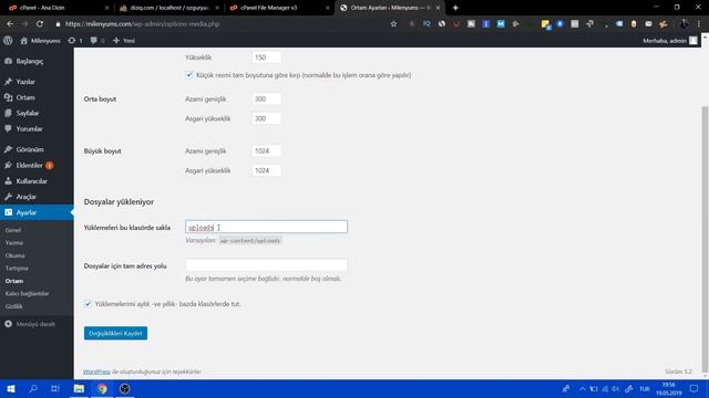 Wordpress Uploads Yolunu Değiştirme | Fotoğraf Dizinini Değiştirme смотреть онлайн
