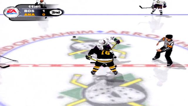 NHL 2003 Gameplay Mighty Ducks of Anaheim vs Boston Bruins смотреть онлайн