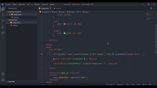 Class Dinámico en Vue.js ???? смотреть онлайн