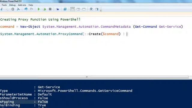 PowerShell Proxy Function смотреть онлайн