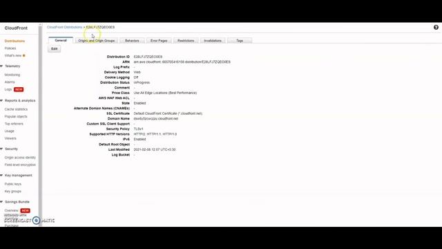 Amazon CloudFront - Create distribution with S3 Origin - Cache configuration & Invalidation - DEMO смотреть онлайн