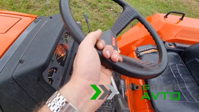 KUBOTA GL21 полноприводный японский минитрактор 750 000 руб. колея 100 см реверс быстрый разворот смотреть онлайн