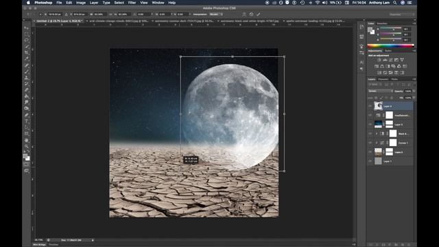 Photoshop Space Compositing Tutorial - Photoshop Manipulation смотреть онлайн