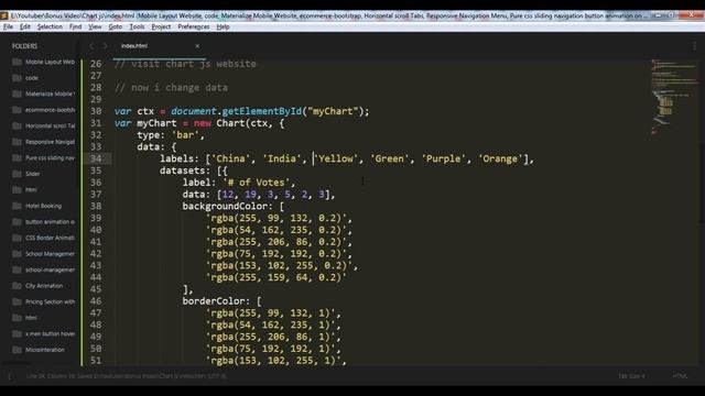 Create doughnut chart using chart js смотреть онлайн