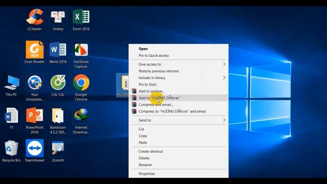 Cách nén và giải nén file RAR, ZIP - Cho người mới đơn giản nhất смотреть онлайн