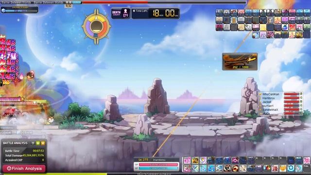 [GMS Reboot] Maplestory First Hayato Seren Clear (carried the Hero) смотреть онлайн