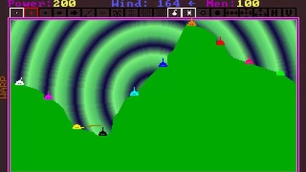 Tank Wars Longplay (DOS)
