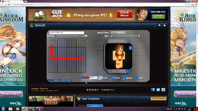 Tutorial - How To Make A Cool Minecraft Skin (Best Way) смотреть онлайн