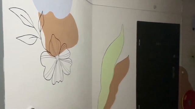 Розпис стін своїми руками. Розпис акрилові фарби. Частина 2 смотреть онлайн