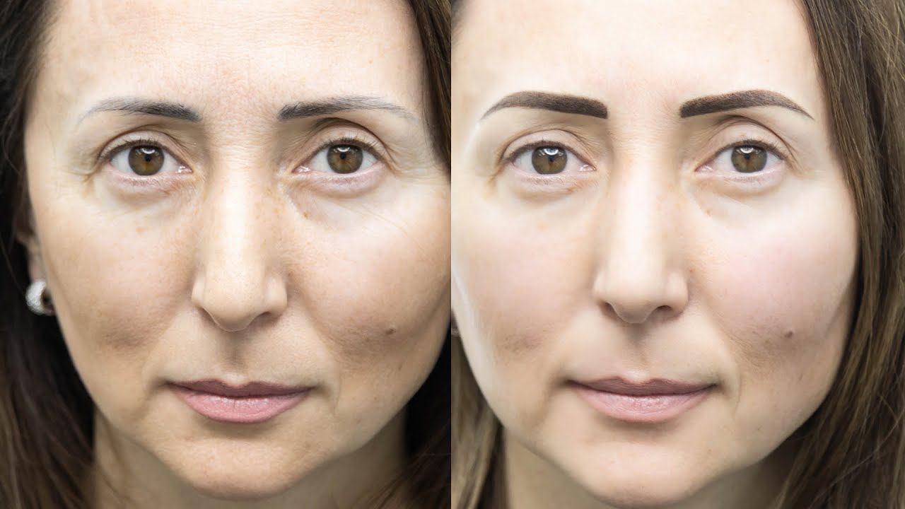 Несмываемый макияж. Пудровые брови. Почему стоит выбрать? смотреть онлайн