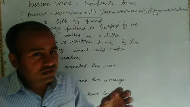 Passive voice/ indefinite tense passive voice,/ bhasha study смотреть онлайн