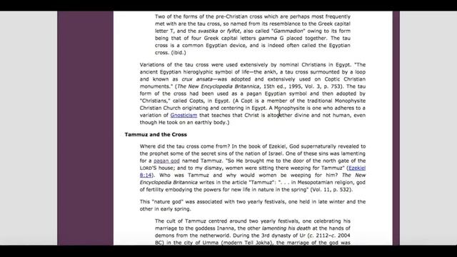 The Pagan Origins of The Cross смотреть онлайн