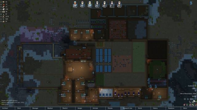Rimworld Colony Logs 2.15 Fire Raiders смотреть онлайн