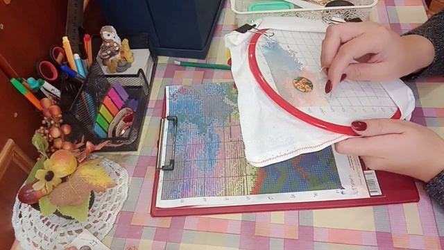 Вышивальная болталка, планы, итоги. Вышивка крестиком. смотреть онлайн