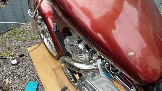 Suzuki VS800 Intruder Start Up