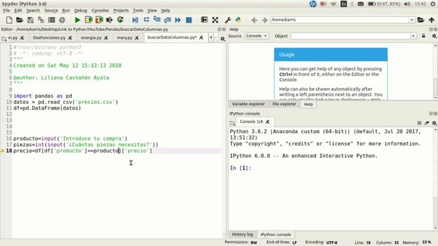 Buscar un valor en una columna y extraer datos de otra| csv | Pandas | Python | ¡Muy básico! смотреть онлайн