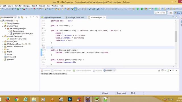 Spring Boot Data JPA with Spring STS Eclipse Example смотреть онлайн