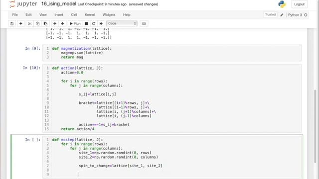 Markov Chain Monte Carlo on the 2D Ising Model смотреть онлайн