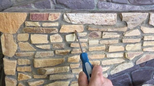 Галтованный камень на фасаде и в интерьере смотреть онлайн