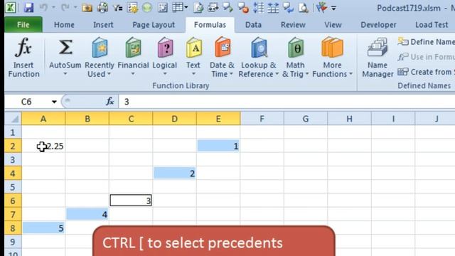 Excel - Return from Select Precedents: Episode 1719 смотреть онлайн