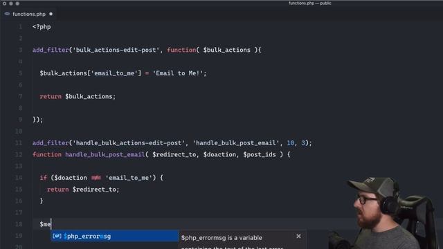 Custom Bulk Actions and Admin Notices in WordPress смотреть онлайн