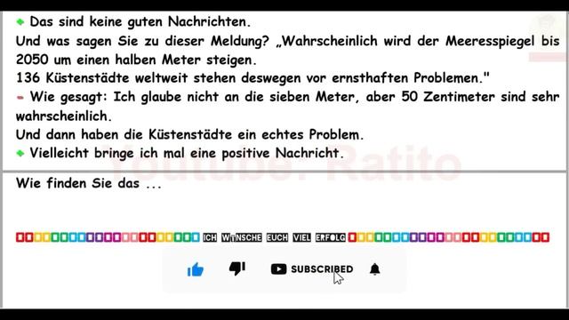 Deutsch Lernen Mit Dialogen B1