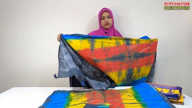 শিবোরি বাটিক মাত্র ৬৫০ টাকায় | Shibori Batik Three Piece BD | Cheap Batik Collection BD смотреть онлайн