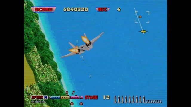 After Burner 2 (1987) - Full Game Walkthrough / Playthrough смотреть онлайн