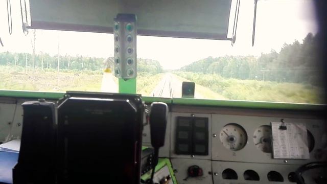 На jõhvi ! На тепловозе тэп70-0236 смотреть онлайн